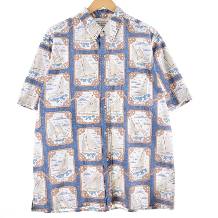 Reyn Spooner DIETRICH VAREZ COLLECTION All-over Print Button-Down Hawaiian Aloha Shirt Men's XL /eaa350145