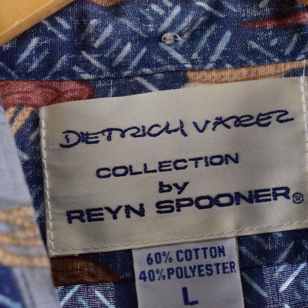 Reyn Spooner DIETRICH VAREZ Box Shirt Button Down Hawaiian Aloha Shirt Men's XL /eaa350148