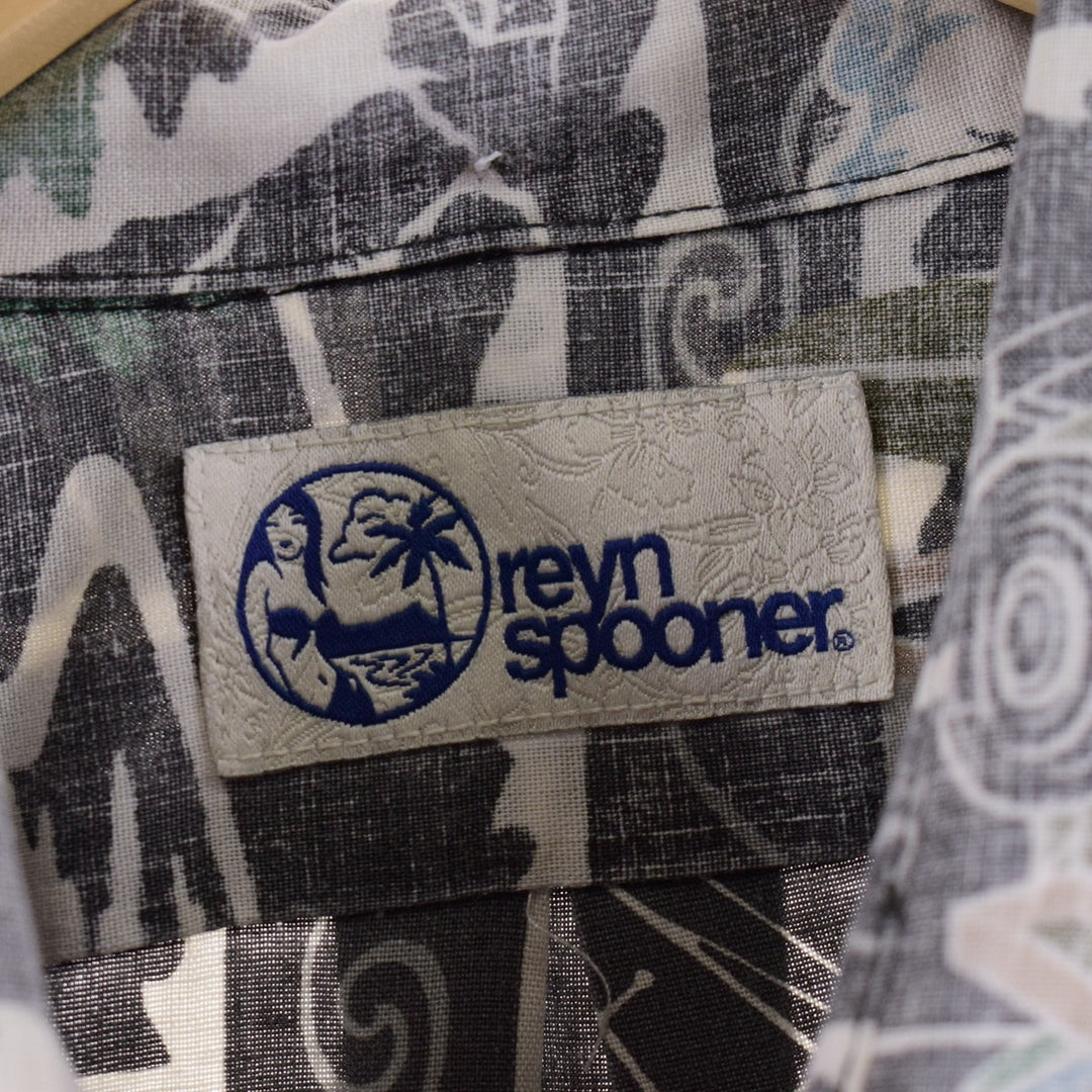 Reyn Spooner All-over Print Pullover Button-Down Hawaiian Aloha Shirt Men's XL /eaa350154