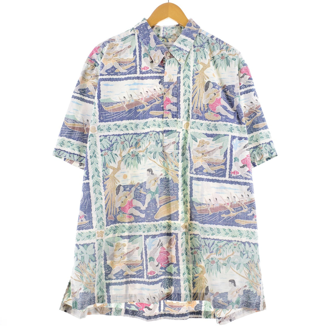 Reyn Spooner Dietrich Vares Button-down Hawaiian Aloha Shirt Men's XXL /eaa350195