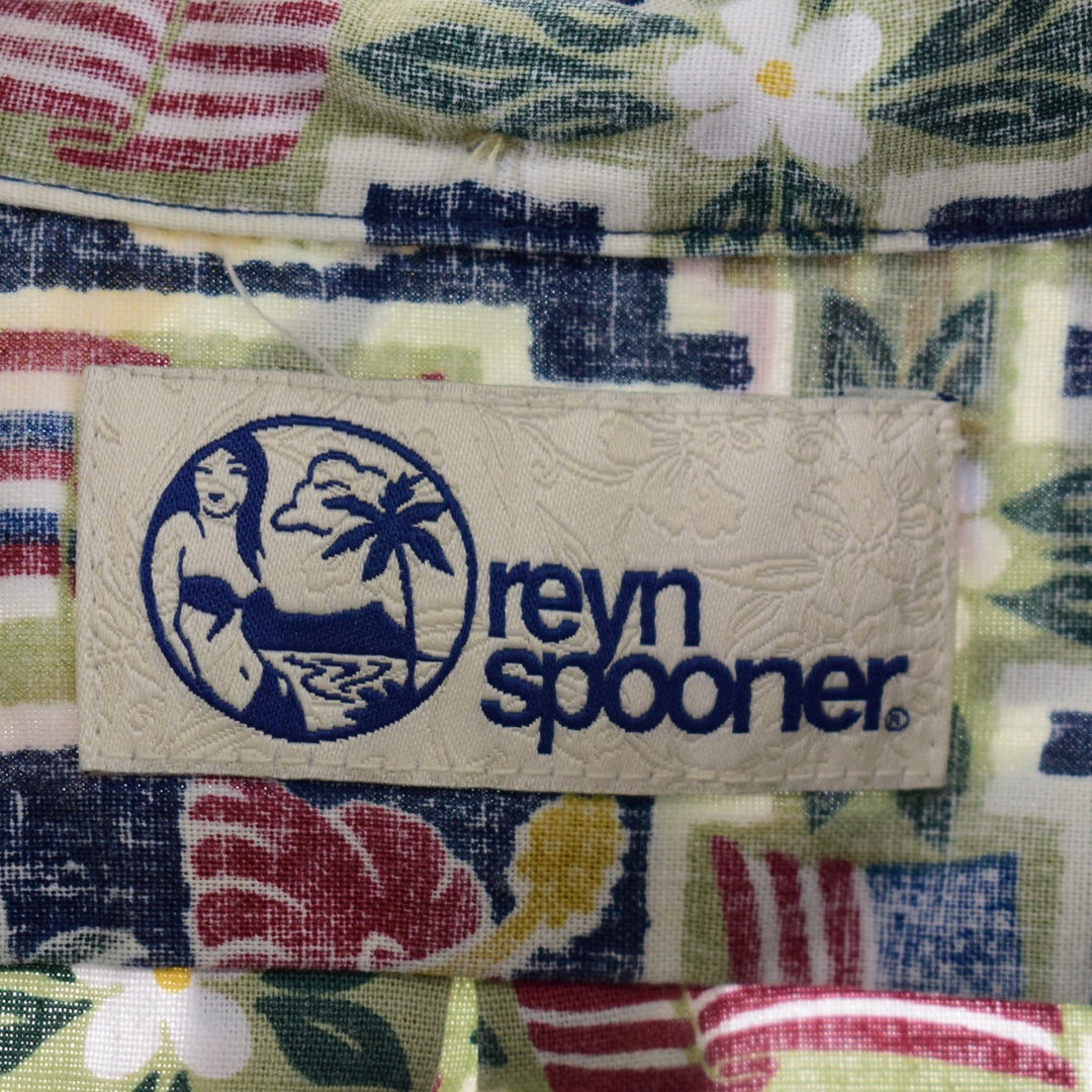 Reyn Spooner All-over Print Pullover Button-Down Hawaiian Aloha Shirt Men's XXL /eaa350245