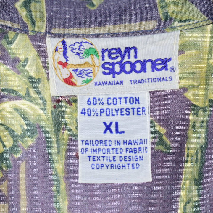 90'S Reyn Spooner REYNSPOONER Swimsuit Tag Bikini Tag Hawaiian Aloha Shirt Made in Hawaii Men's XL Vintage /eaa350280