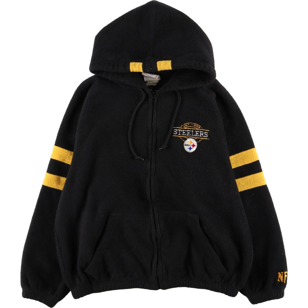 NFL NFL PITTSBURGH STEELERS Pittsburgh Steelers Fleece Full Zip Hoodie Men's M /eaa350496