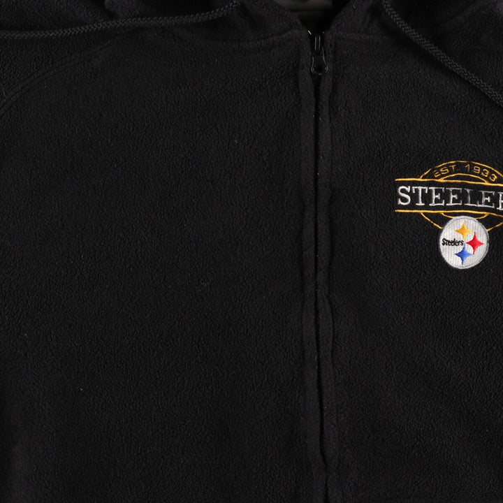 NFL NFL PITTSBURGH STEELERS Pittsburgh Steelers Fleece Full Zip Hoodie Men's M /eaa350496