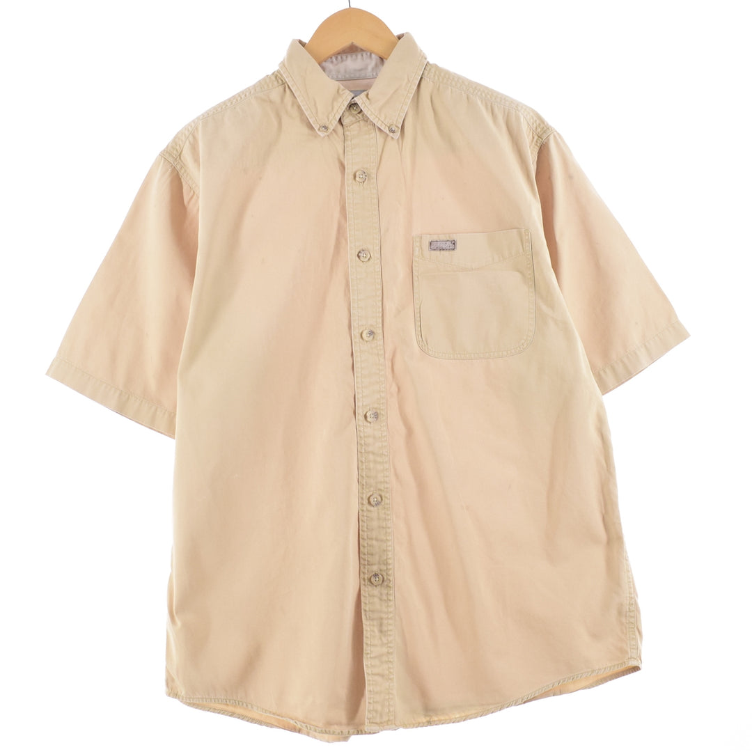 Carhartt Short Sleeve Button Down Shirt Men's L /eaa350525