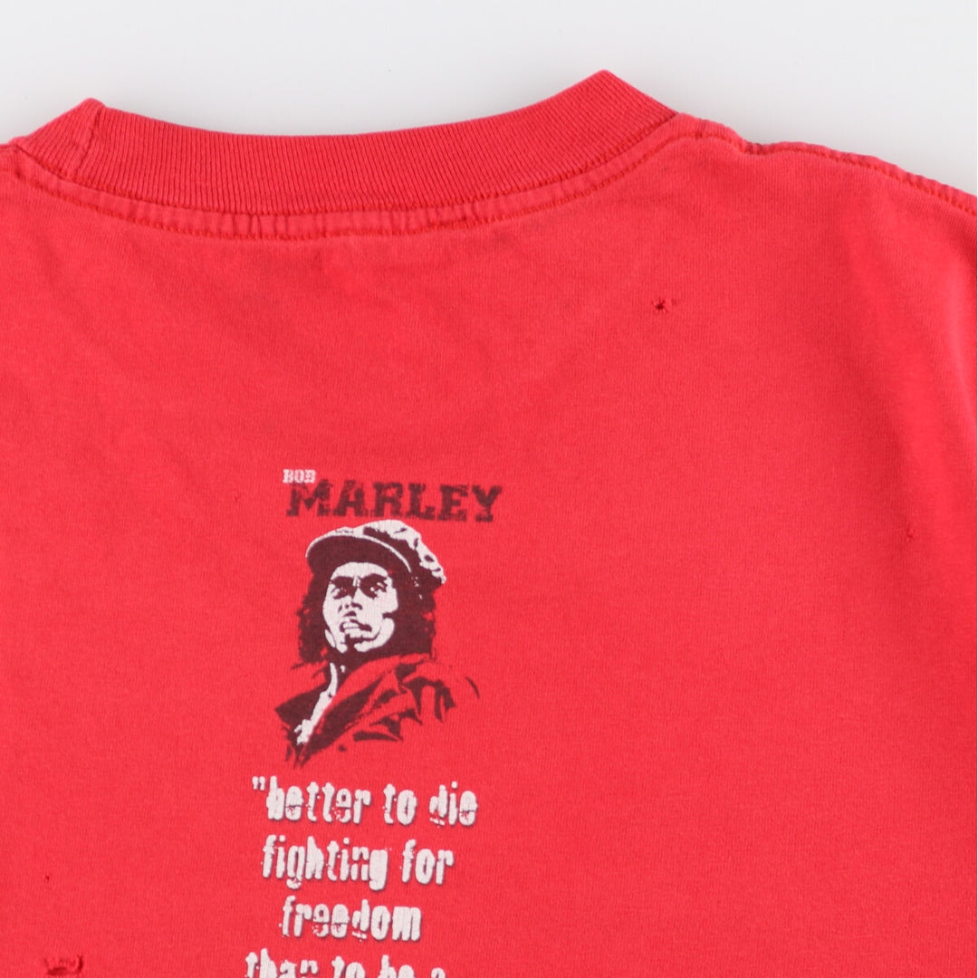 BOB MARLEY Bob Marley double-sided print band T-shirt band T men's M /eaa350694