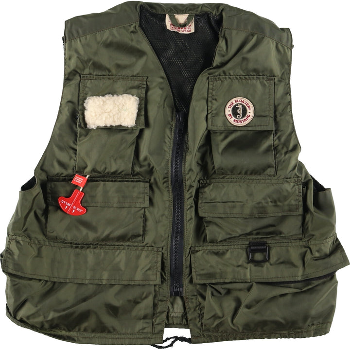 MUSTANG Fishing Vest Made in Canada Men's L /eaa351263