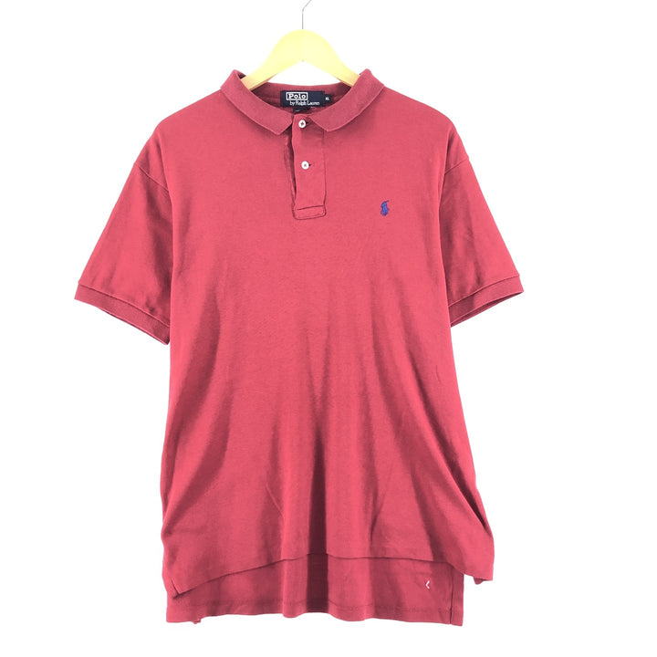 90'S Ralph Lauren POLO by Ralph Lauren short sleeve polo shirt made in USA men's L vintage /eaa351352