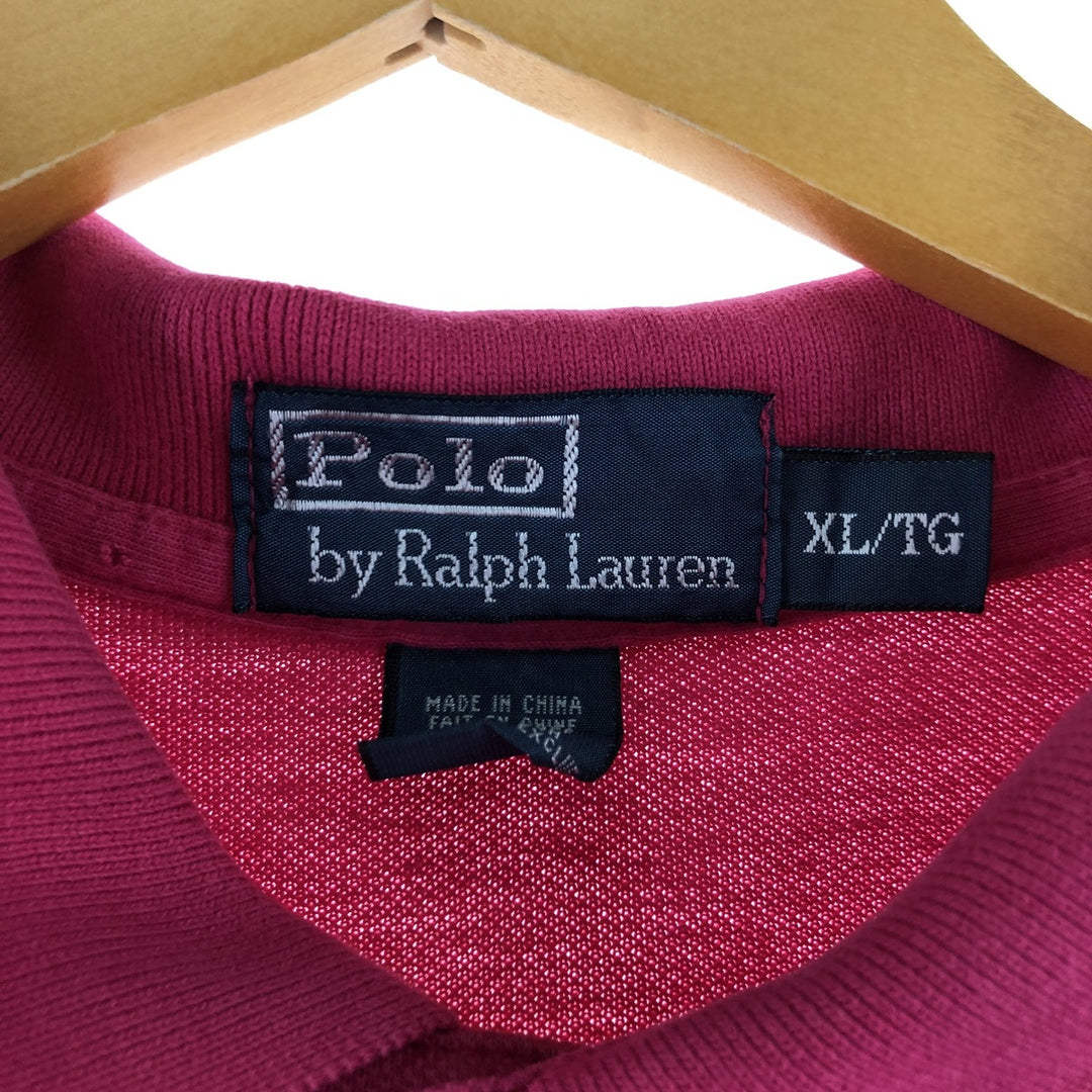 Ralph Lauren POLO by Ralph Lauren short sleeve polo shirt, men's L /eaa351356