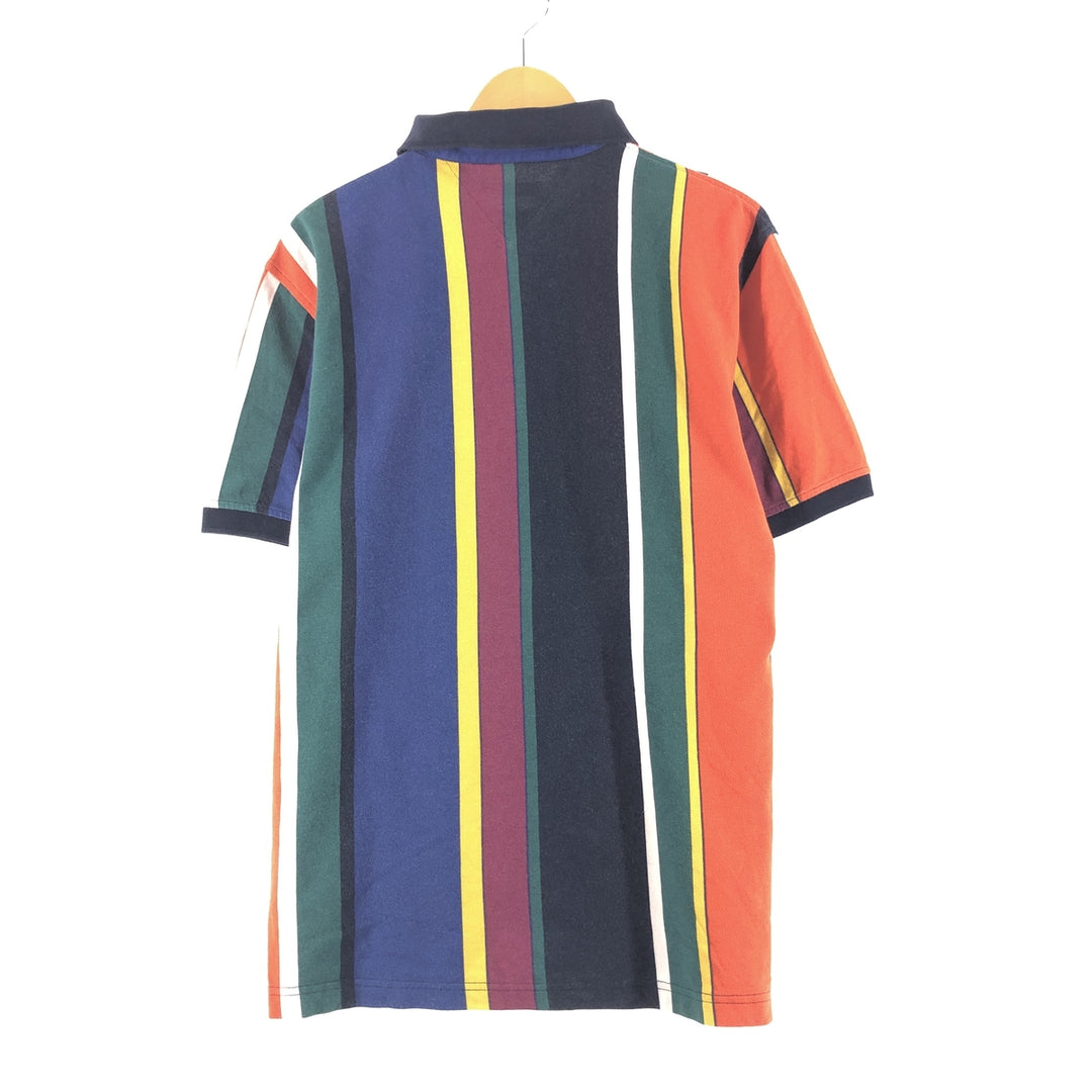 Tommy Hilfiger TOMMY HILFIGER CUSTOM FIT short sleeve striped polo shirt men's L /eaa351359