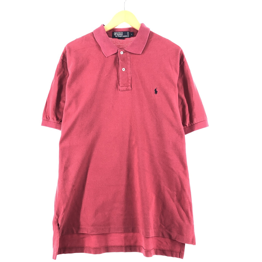 Ralph Lauren POLO by Ralph Lauren short sleeve polo shirt, men's L /eaa351375