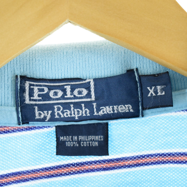 Ralph Lauren POLO by Ralph Lauren short sleeve striped polo shirt men's XL /eaa351385