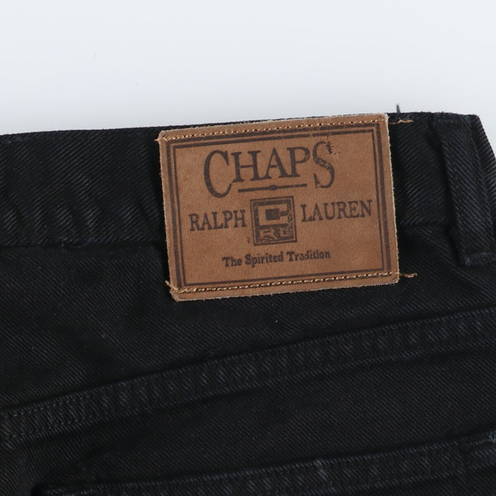 90'S Ralph Lauren CHAPS Black Jeans Denim Pants Men's W30 Vintage / eaa351557