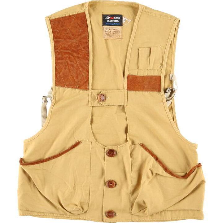 70's RED HEAD Shooting Vest Men's M Vintage /eaa351751