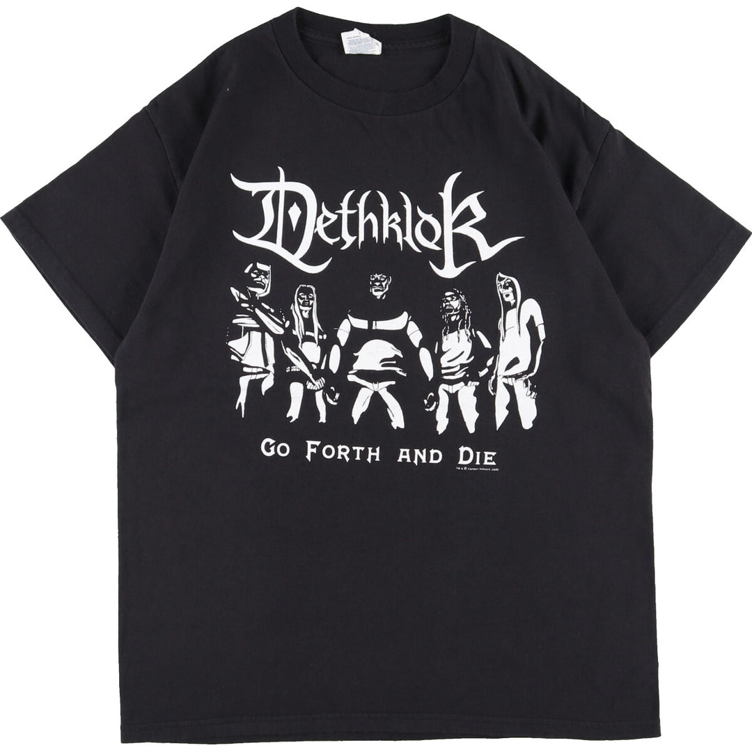 Delta DELTA DETHKLOK Band T-shirt, Band Tee, Men's M /eaa351883