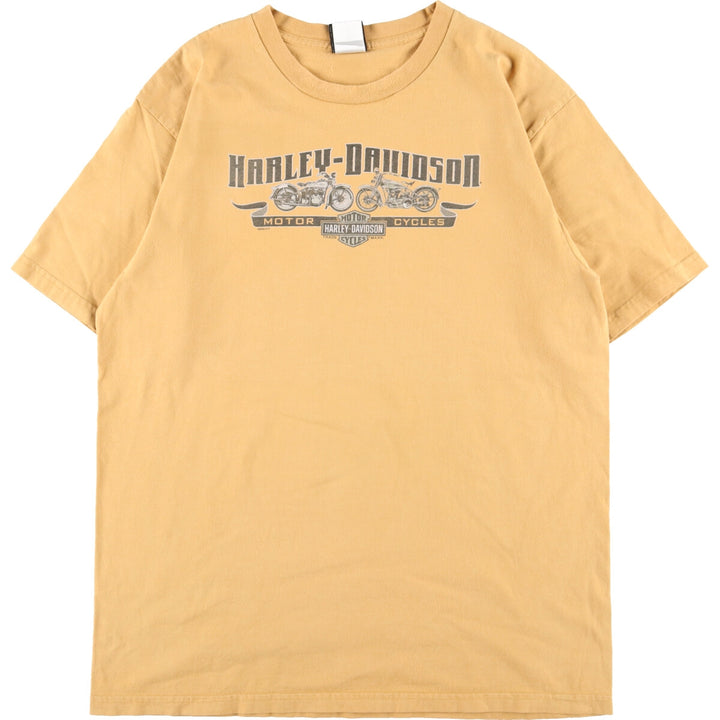 Harley-Davidson Double-sided Print Motorcycle Bike T-Shirt Made in USA Men's XL /eaa352407