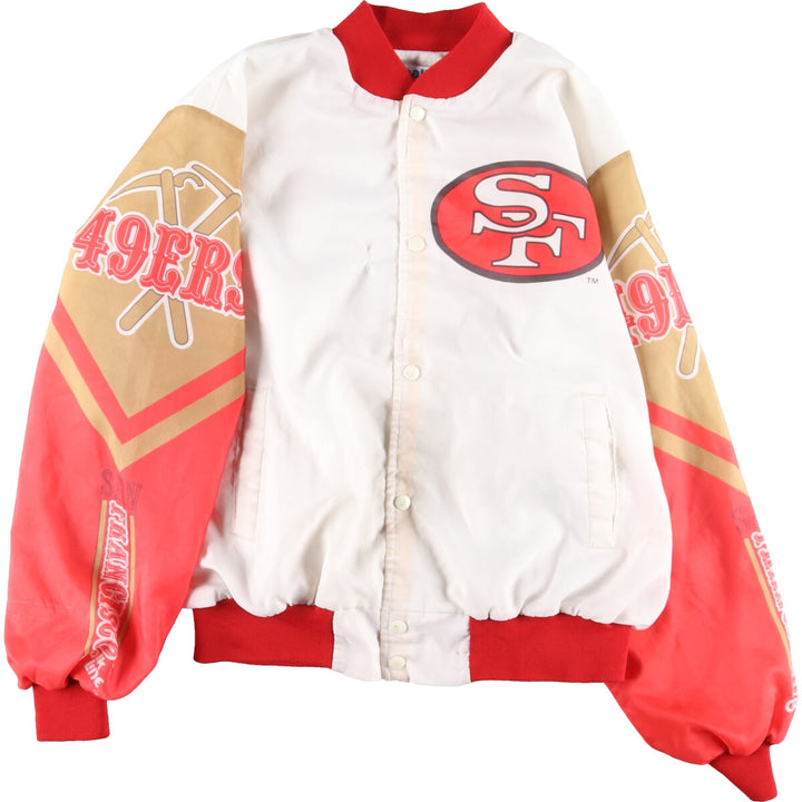 90'S Chalk Line NFL San Francisco 49ers Varsity Jacket Made in USA Men's XL /eaa352825