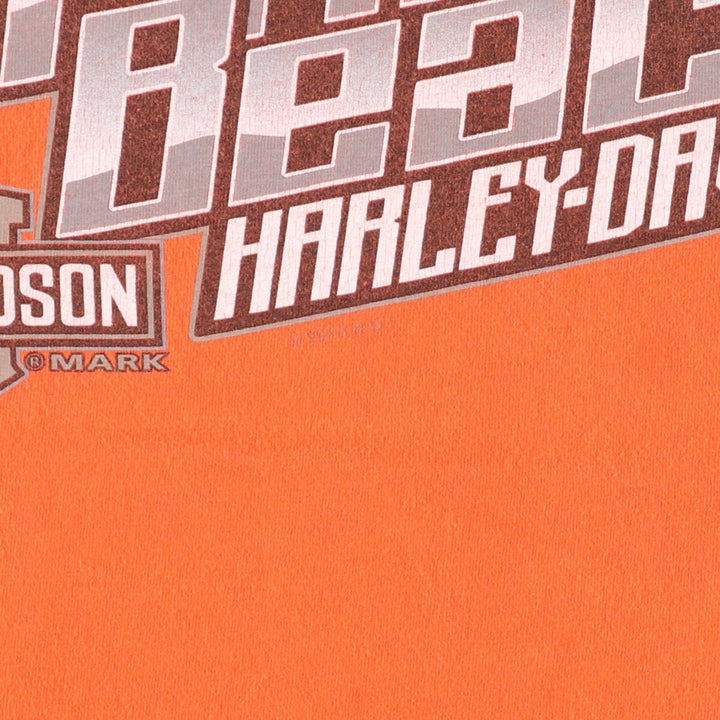 Hanes Harley-Davidson Double-Sided Print Harley Davidson Motorcycle Bike T-Shirt Men's M /eaa352879