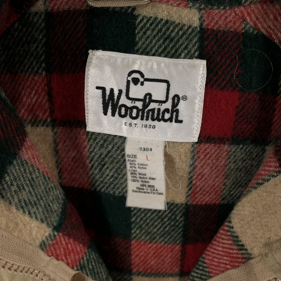 70'S WOOLRICH Mountain Parka Shell Jacket Made in USA Men's L Size Vintage /eaa353343