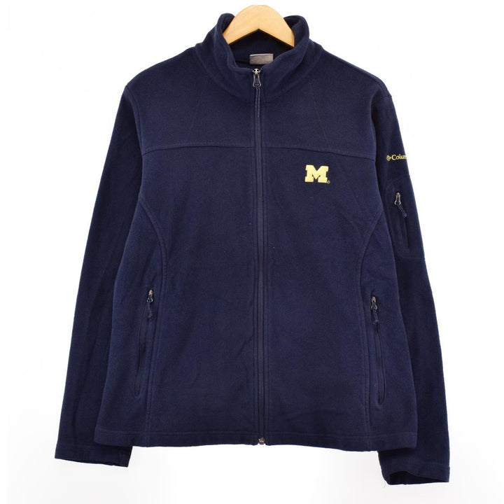 Columbia MICHIGAN University of Michigan fleece jacket, women's XL /eaa353393