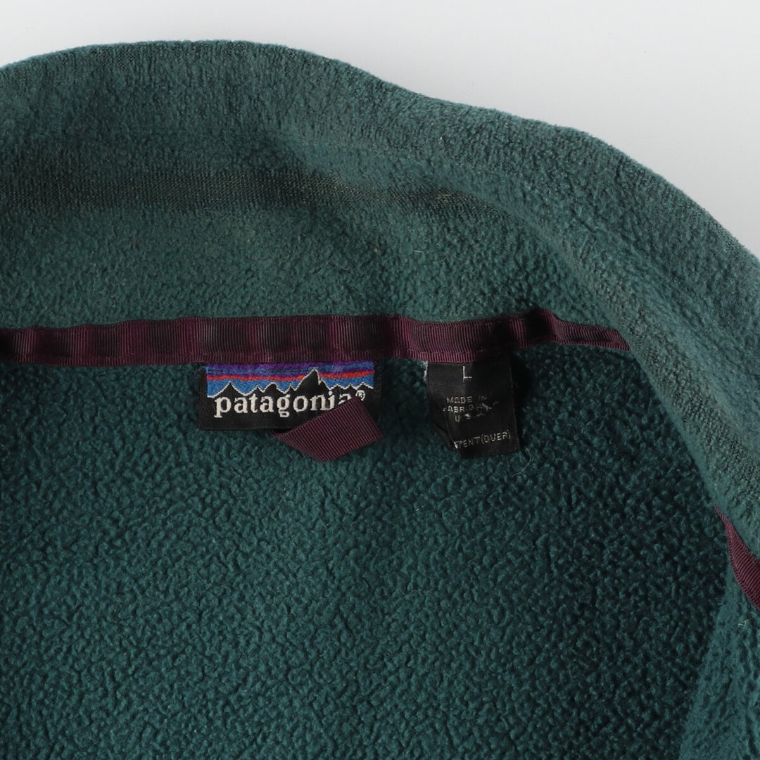 80'S Patagonia Fleece Jacket Made in USA Men's L Vintage / eaa353399