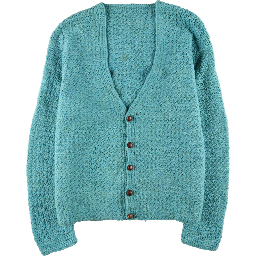 Wool knit cardigan, men's L /eaa353625