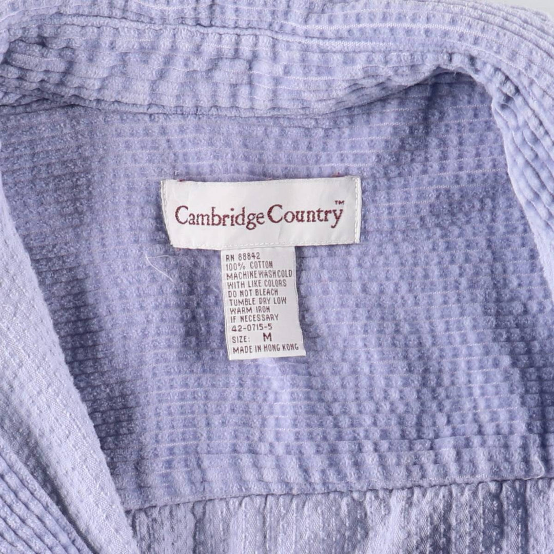 Cambridge Country Long Sleeve Corduroy Shirt, Box Shirt, Women's Medium Size / eaa353939