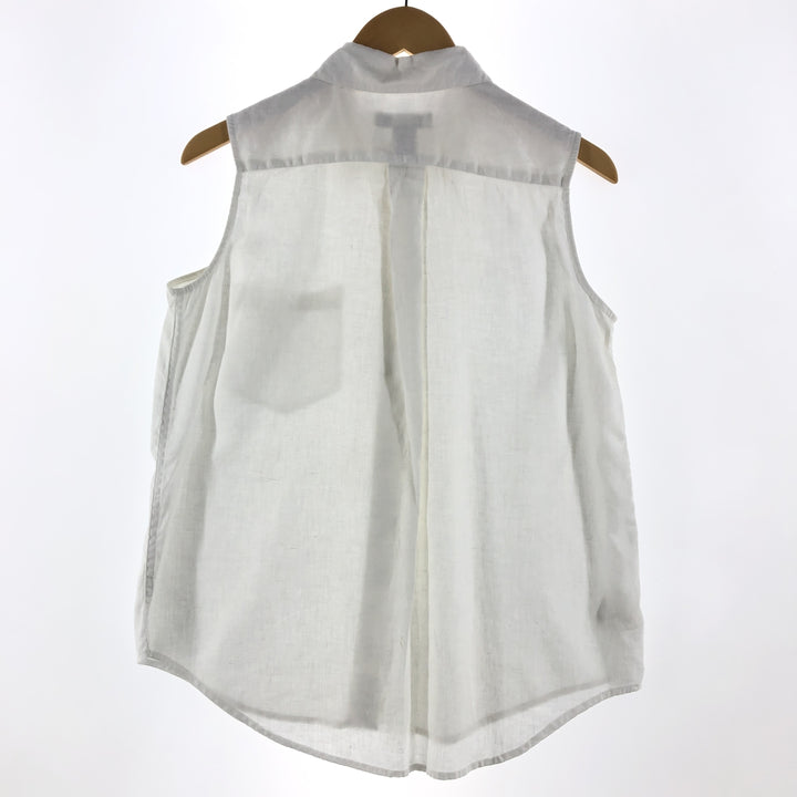 Eddie Bauer Linen Sleeveless Blouse Women's M /eaa354303