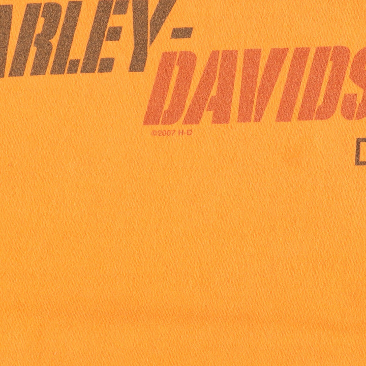 Hanes Harley-Davidson Motorcycle Bike T-shirt Made in USA Men's L /eaa354400