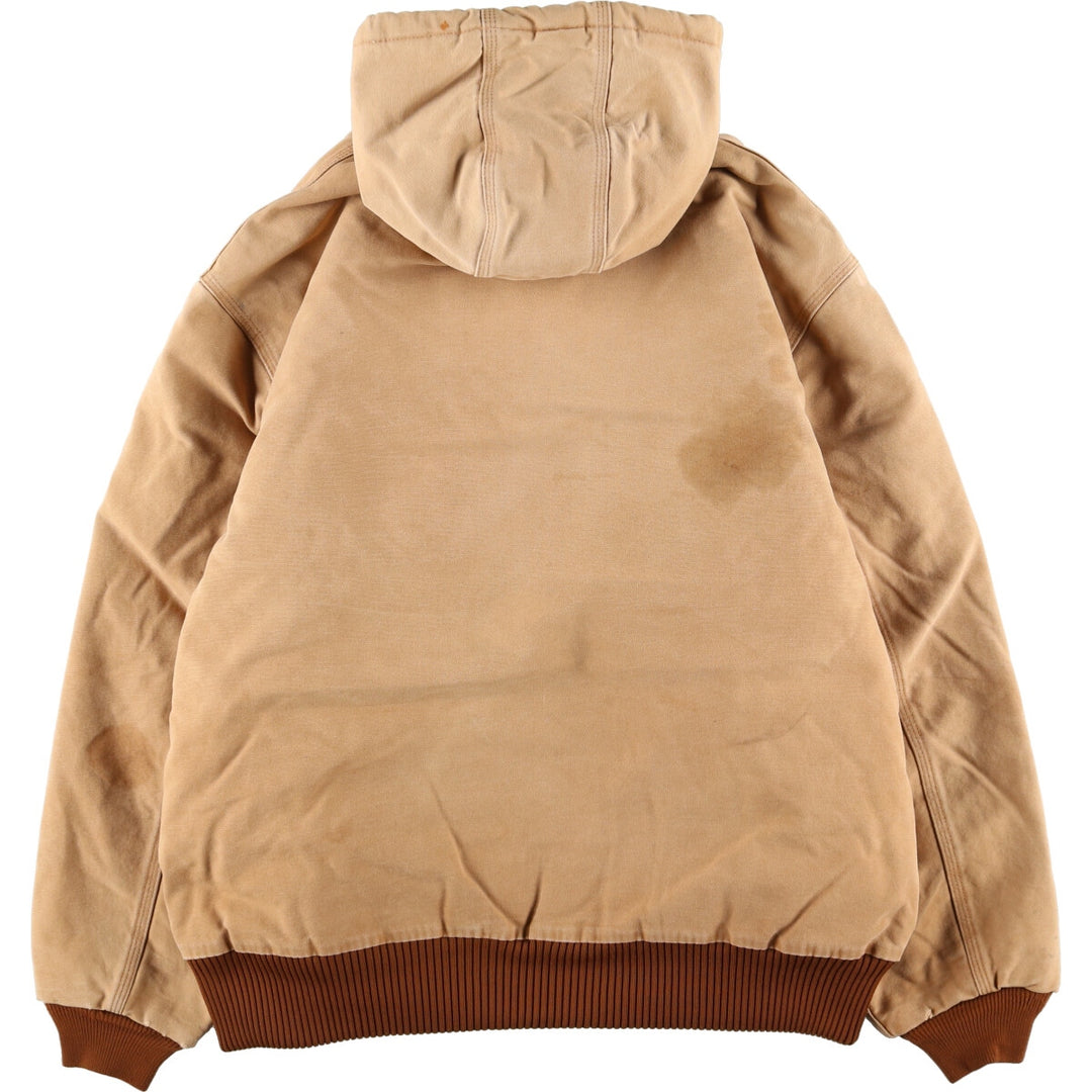 Carhartt Active Jacket Duck Fabric Full Zip Hoodie Men's XXL / eaa354784