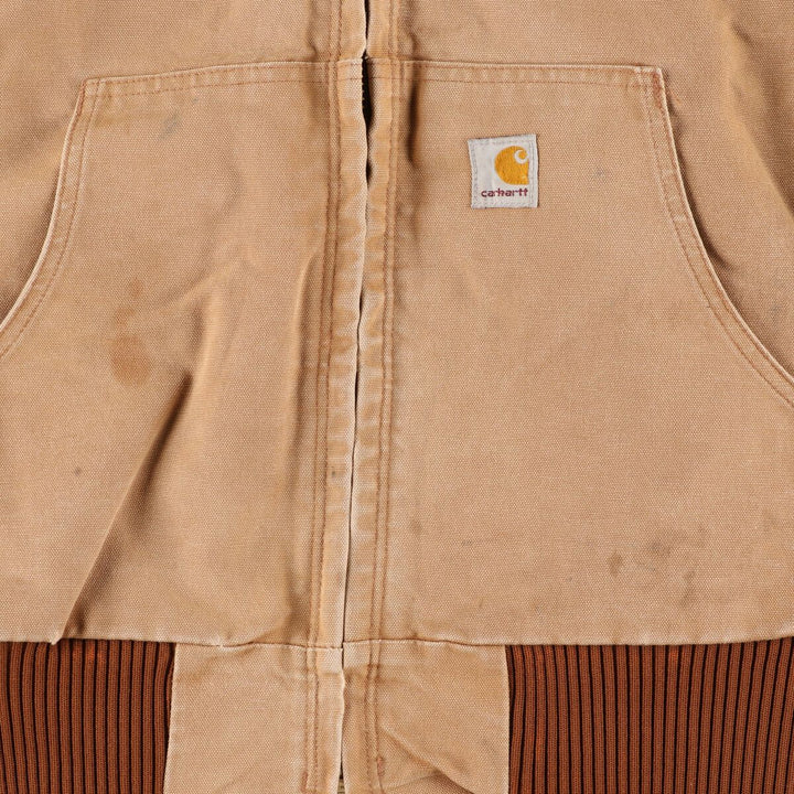 Carhartt Active Jacket Duck Fabric Full Zip Hoodie Men's XXL / eaa354784