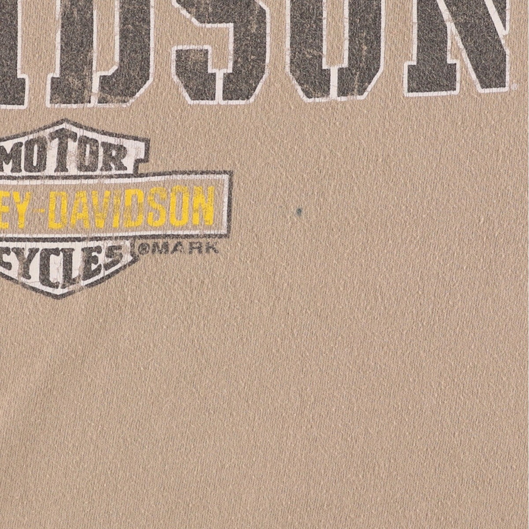 Harley-Davidson Double-sided Print Motorcycle Bike T-Shirt Men's XL /eaa354837