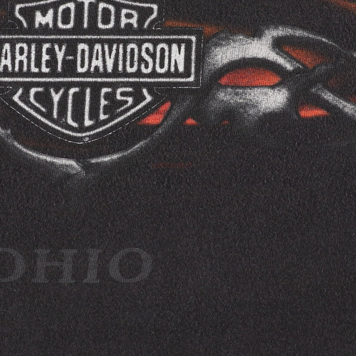 Hanes Harley-Davidson Double-Sided Print Motorcycle Bike T-Shirt Men's XL /eaa354856