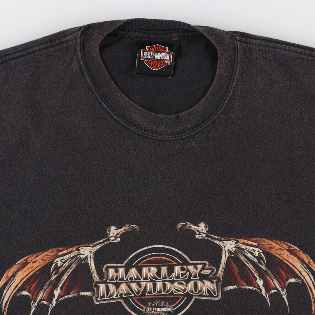 Hanes Harley-Davidson Double-Sided Print Motorcycle Bike T-Shirt Men's XL /eaa354856