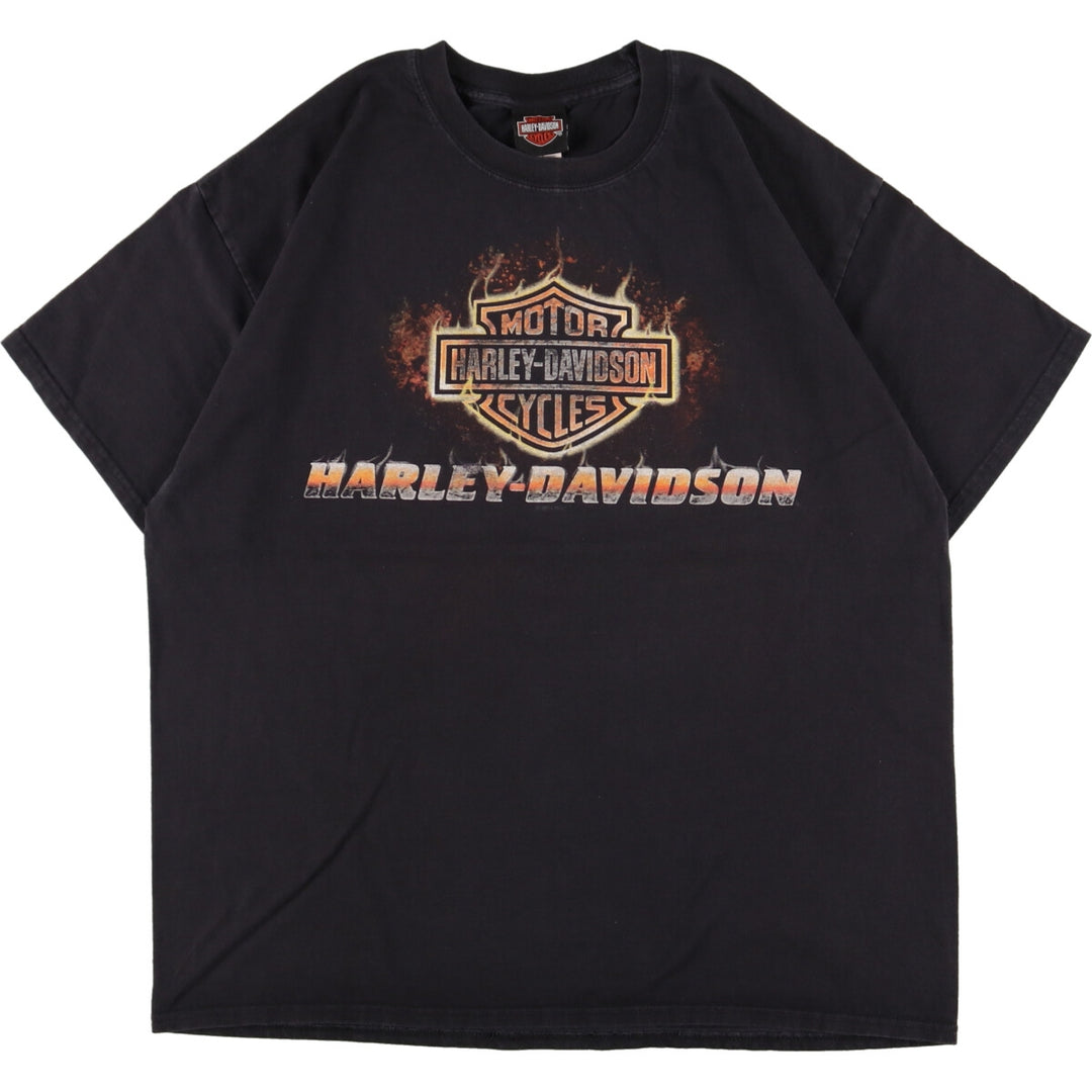 Hanes Harley-Davidson Double-Sided Print Harley Davidson Motorcycle Bike T-Shirt Men's XL /eaa354872