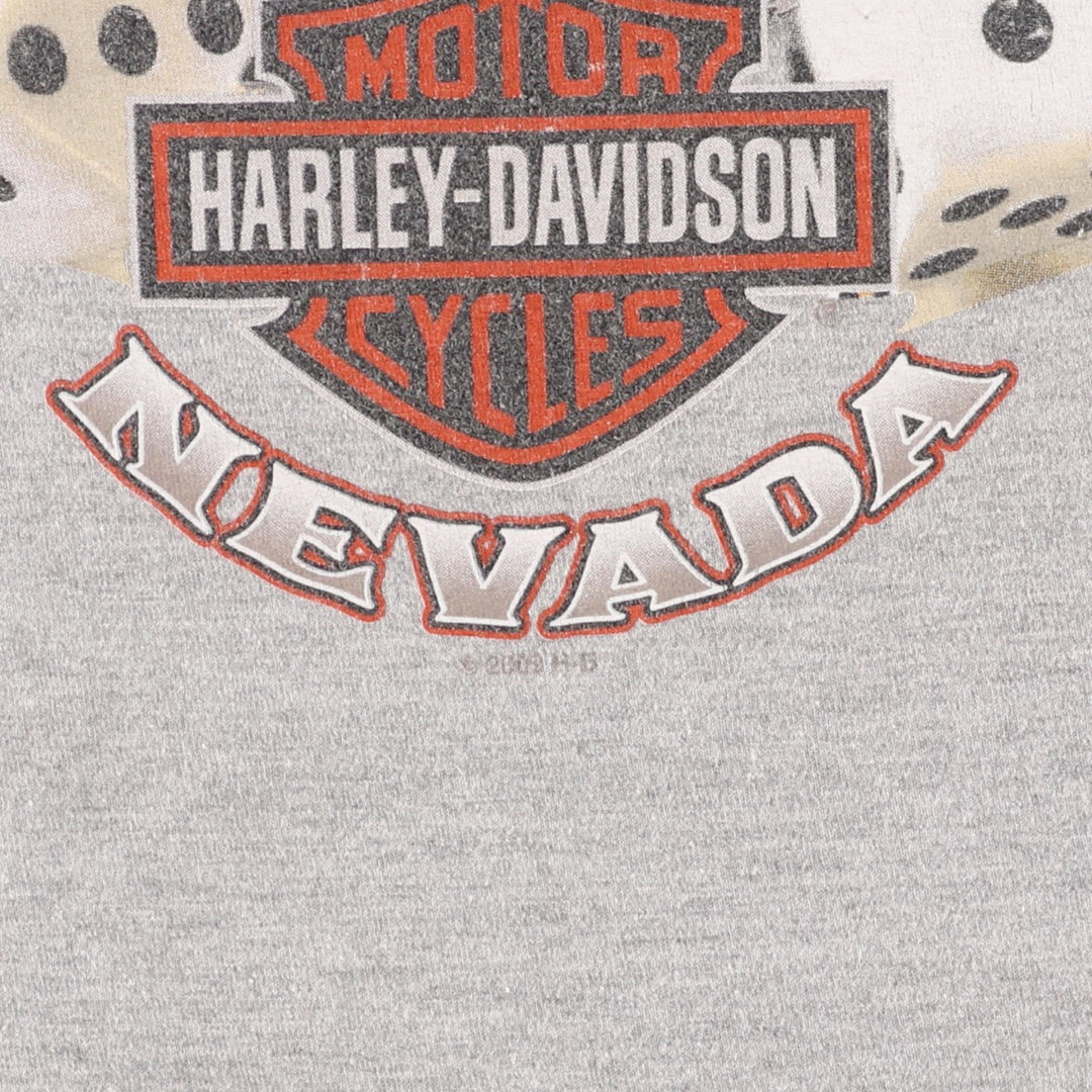 Harley-Davidson Double-sided Print Motorcycle Bike T-Shirt Men's L /eaa354876