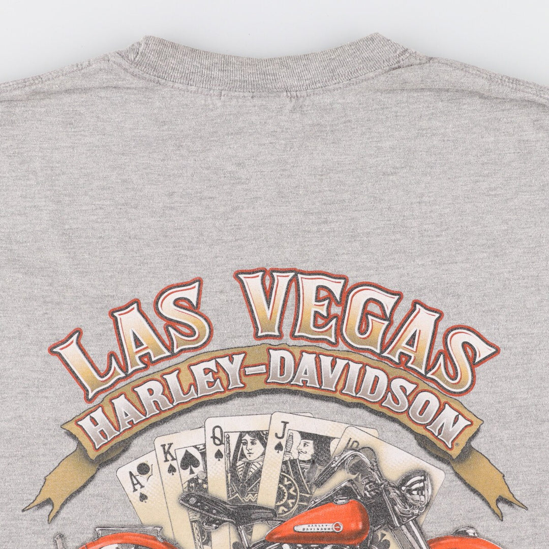 Harley-Davidson Double-sided Print Motorcycle Bike T-Shirt Men's L /eaa354876