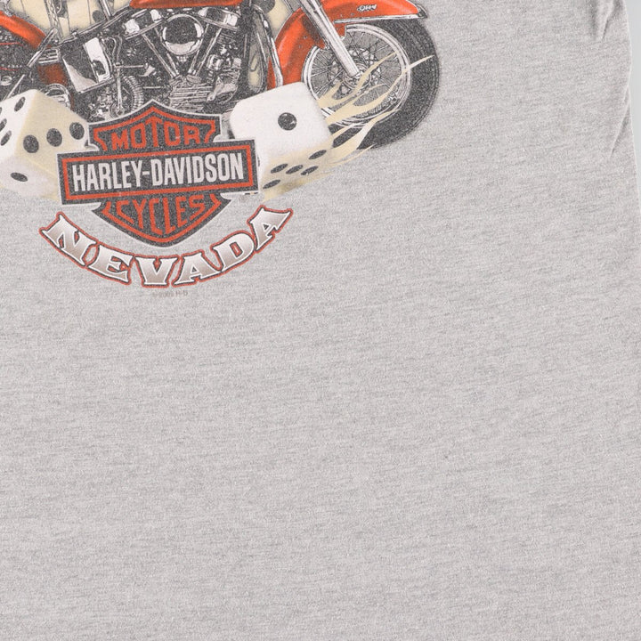 Harley-Davidson Double-sided Print Motorcycle Bike T-Shirt Men's L /eaa354876