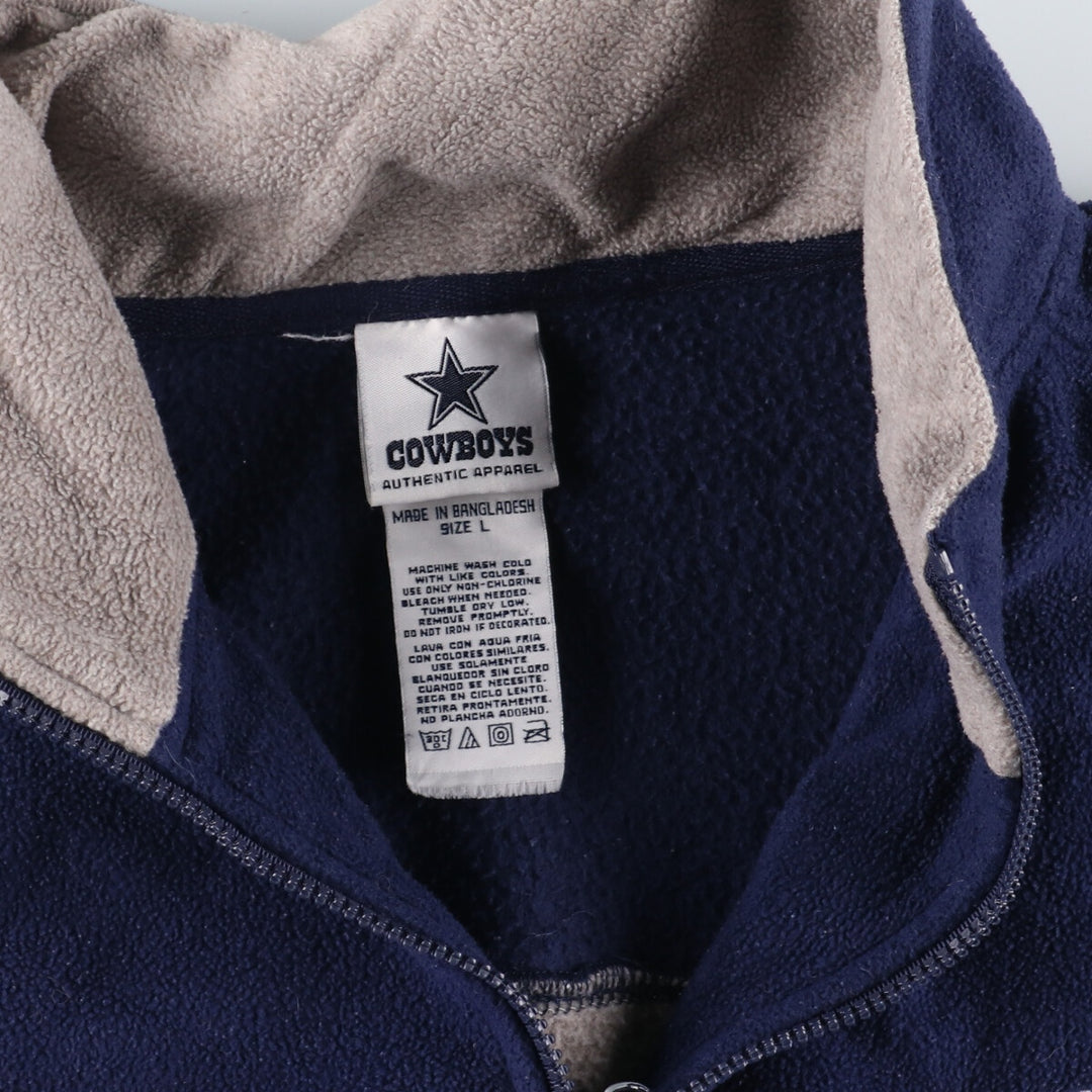 NFL DALLAS COWBOYS Dallas Cowboys fleece pullover men's L /eaa355429