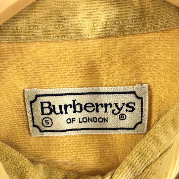 Burberry's LONDON Long Sleeve Button Down Corduroy Shirt Men's L /eaa355590