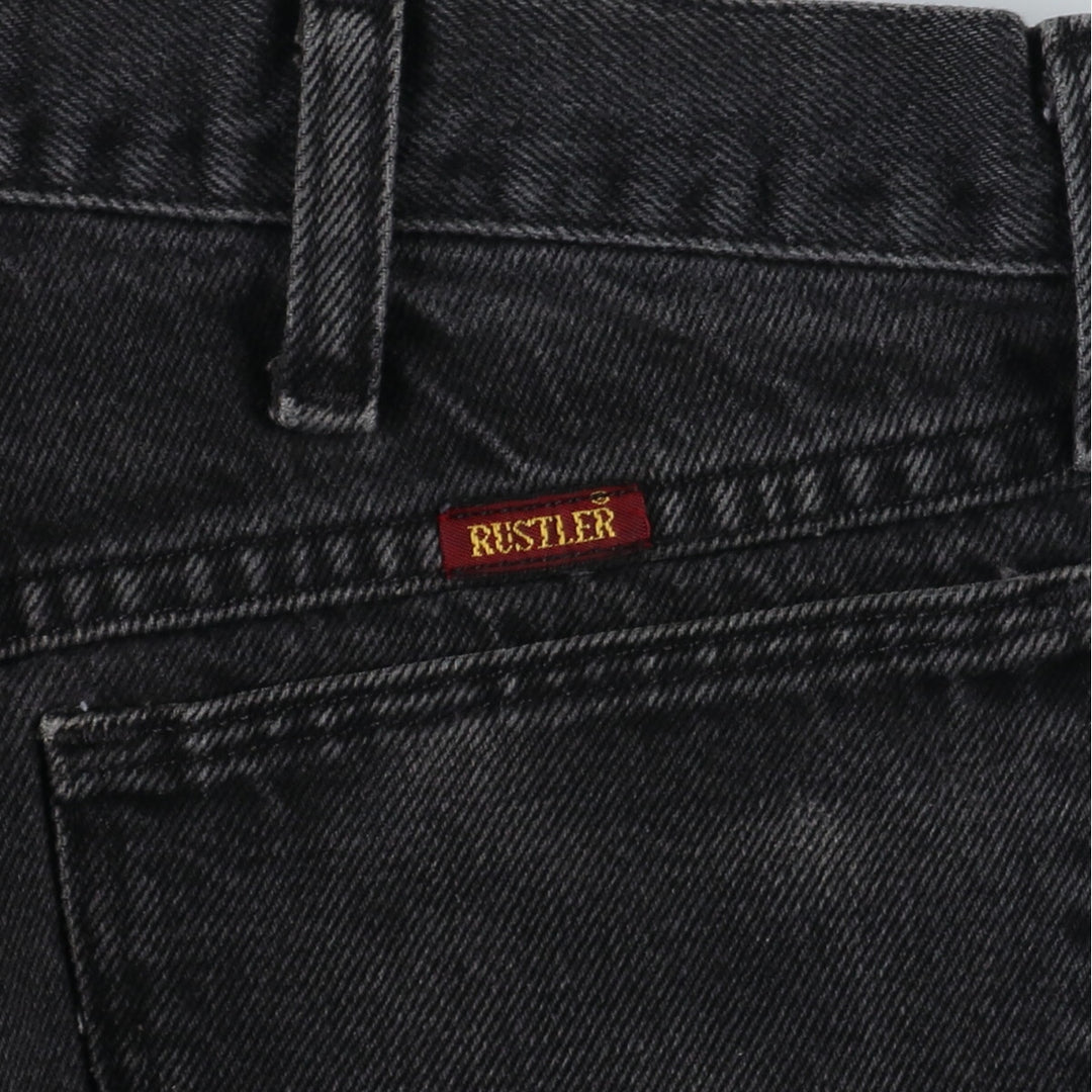 RUSTLER Black Jeans Straight Denim Pants Men's w32 /eaa355690