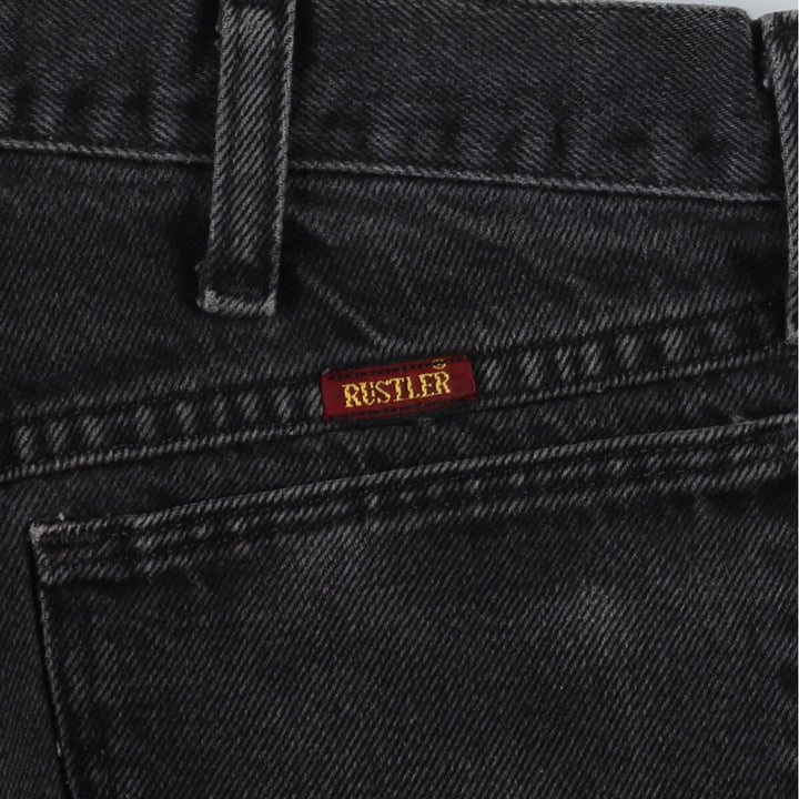 RUSTLER Black Jeans Straight Denim Pants Men's w32 /eaa355690