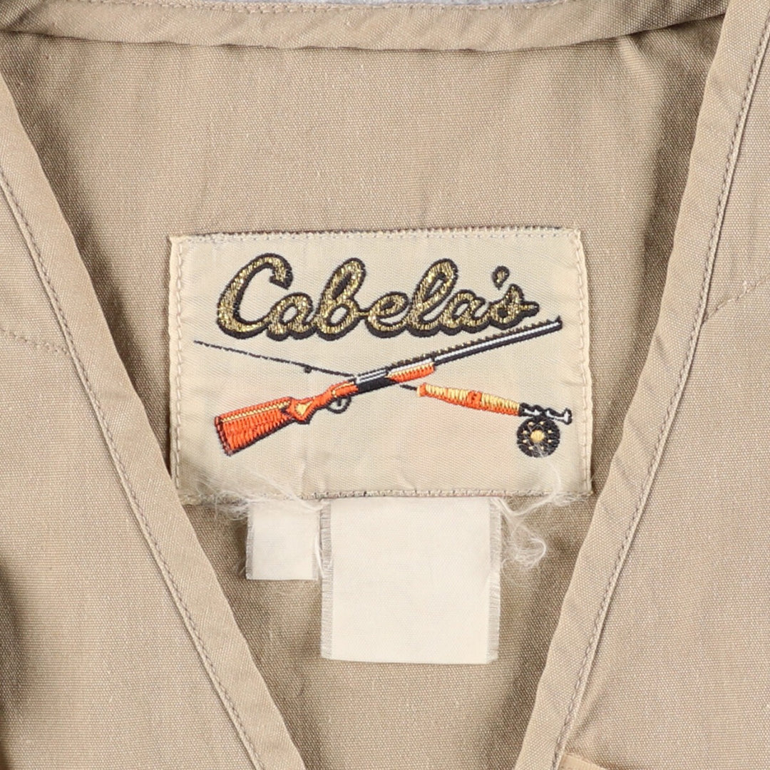 80'S Cabelas Fishing Vest Men's L Vintage /eaa355812