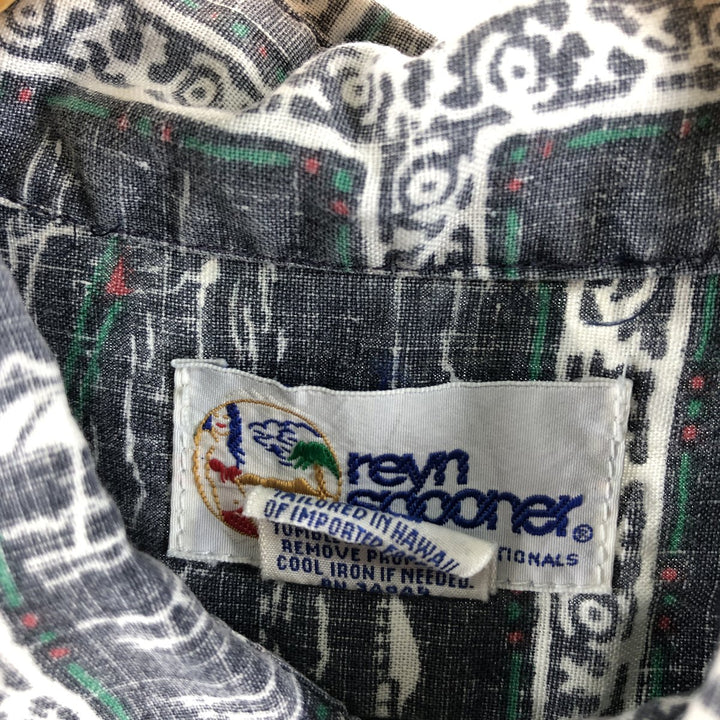 Reyn Spooner REYNSPOONER All-over print swimsuit tag, bikini tag, Hawaiian aloha shirt, made in Hawaii, men's XL /eaa355839