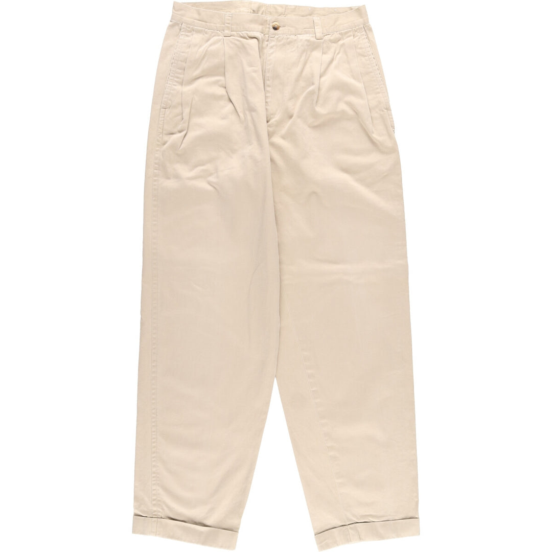 NAUTICA 2-Tuck Chino Pants Men's W32 / eaa356145