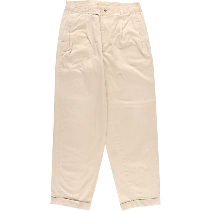 NAUTICA 2-Tuck Chino Pants Men's W32 / eaa356145