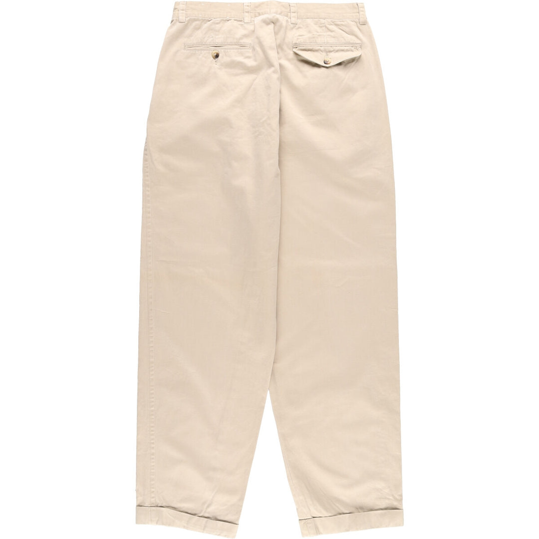 NAUTICA 2-Tuck Chino Pants Men's W32 / eaa356145