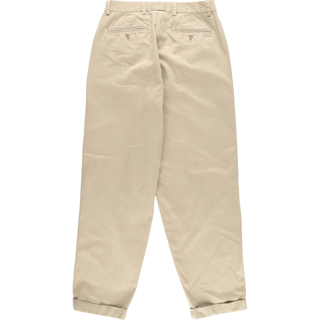 NAUTICA SPINNAKER 2-Tuck Chino Pants Men's W31 / eaa356160