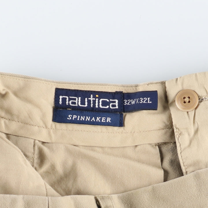 NAUTICA SPINNAKER 2-Tuck Chino Pants Men's W31 / eaa356160