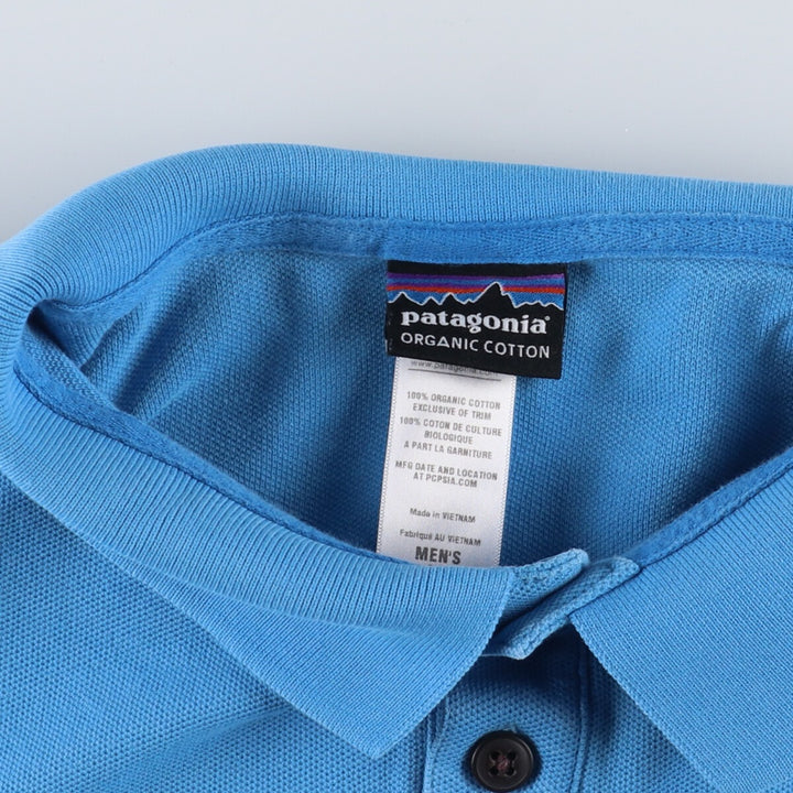 Patagonia ORGANIC COTTON Organic Cotton Short Sleeve Polo Shirt Men's XL /eaa356218